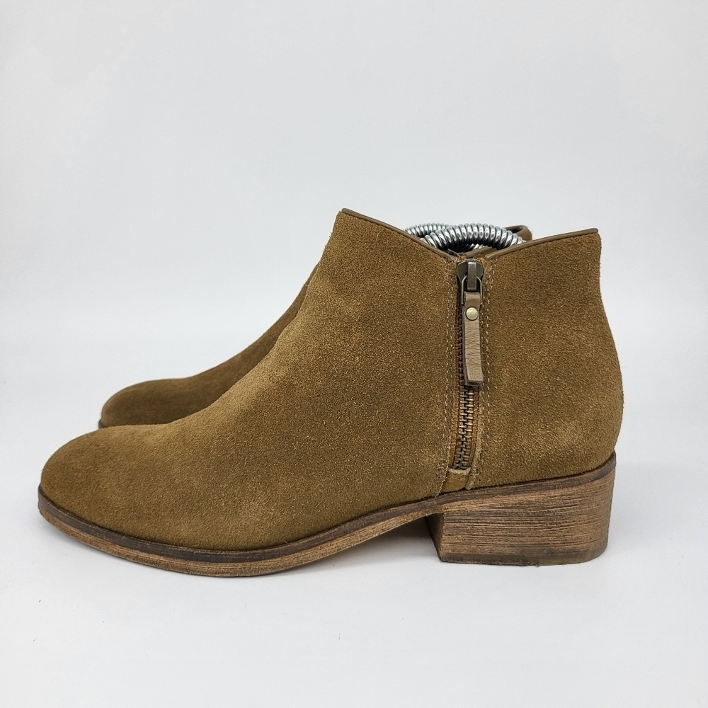 Cole Haan Suede Women's Waterproof Bootie Shoes Size 7.5